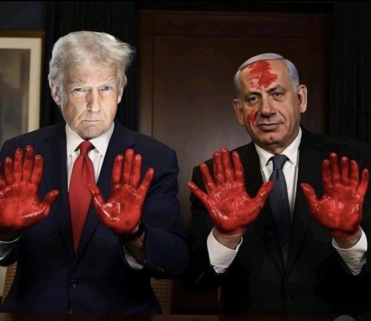 KATİL NETANYAHU, İŞBİRLİKÇİ TRUMP!

#FreePalestine