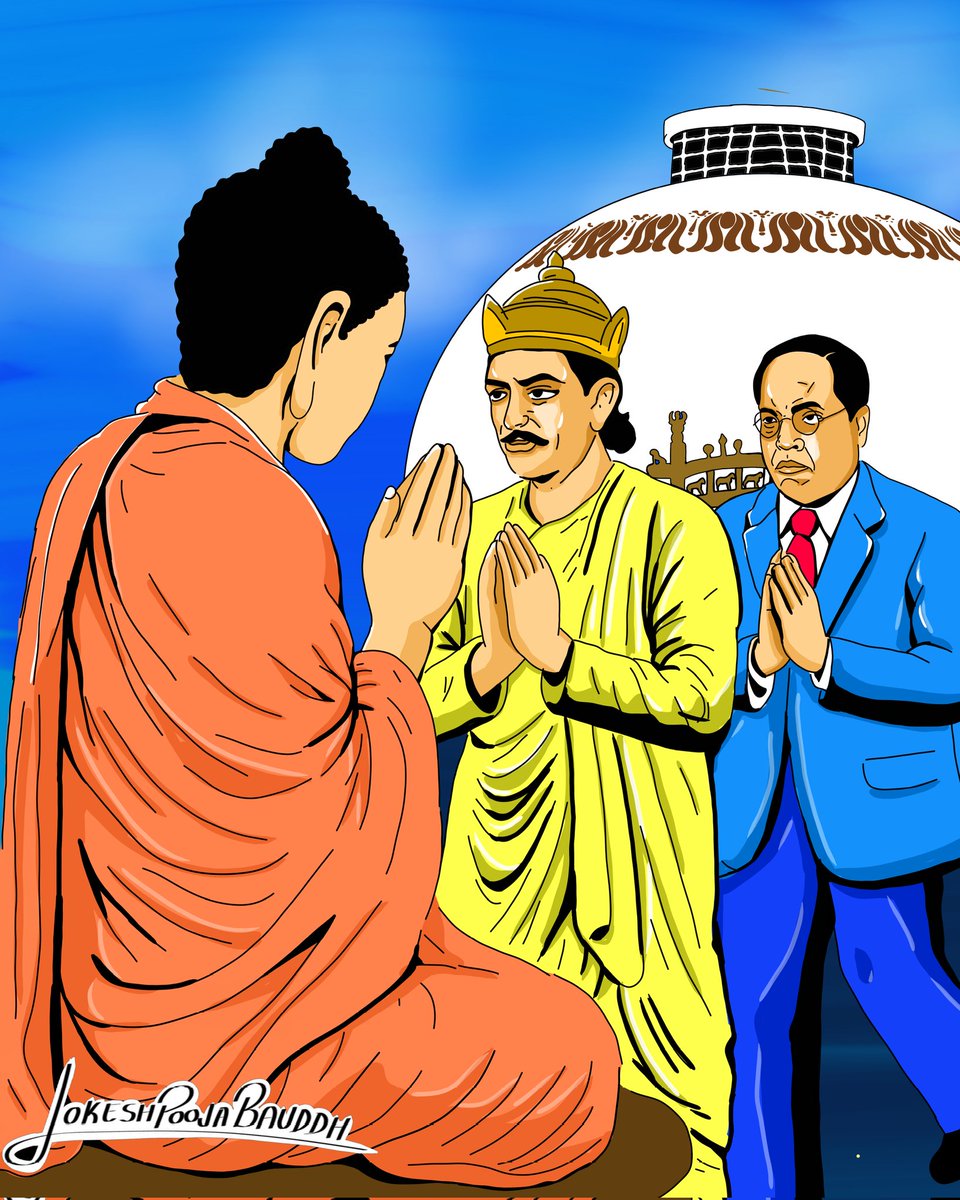 LOKESH POOJA BAUDDH (Artist) (@lokesh_pooja05) on Twitter photo I like the religion that teaches liberty equality and fraternity 
                  ~ Dr. Babasaheb ambedkar 
Happy #AshokaVijyaDashmi 
Jai bhim, namo buddhay 
#Buddha #ashoka #babasahebambedkar
#KalaSeKranti I like the religion that teaches liberty equality and fraternity 
                  ~ Dr. Babasaheb ambedkar 
Happy #AshokaVijyaDashmi 
Jai bhim, namo buddhay 
#Buddha #ashoka #babasahebambedkar
#KalaSeKranti