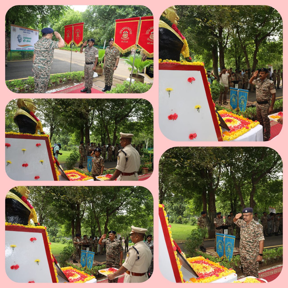 On the occasion of Gandhi Jayanti , GC, CRPF Avadi, is hosting a community clean-up drive. Join us in fulfilling  the Mahtma's dream of clean India.