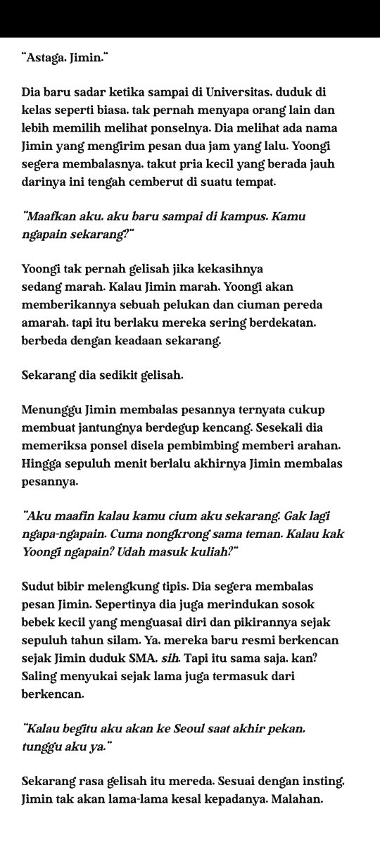 Tipis-tipin Yoonmin era wkwkwk