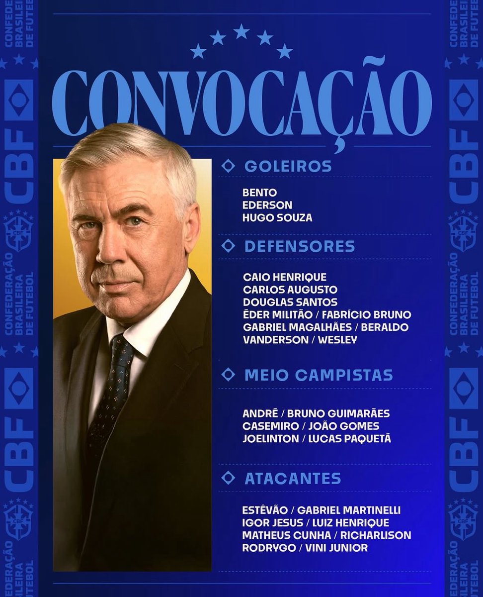 Inter_Xtra's tweet image. Carlos Augusto has been called up to the Brazil National Team for their upcoming international friendlies against South Korea and Japan. 🇧🇷⚫️🔵

First selection since 2023. Congratulations, Carlos! 👏