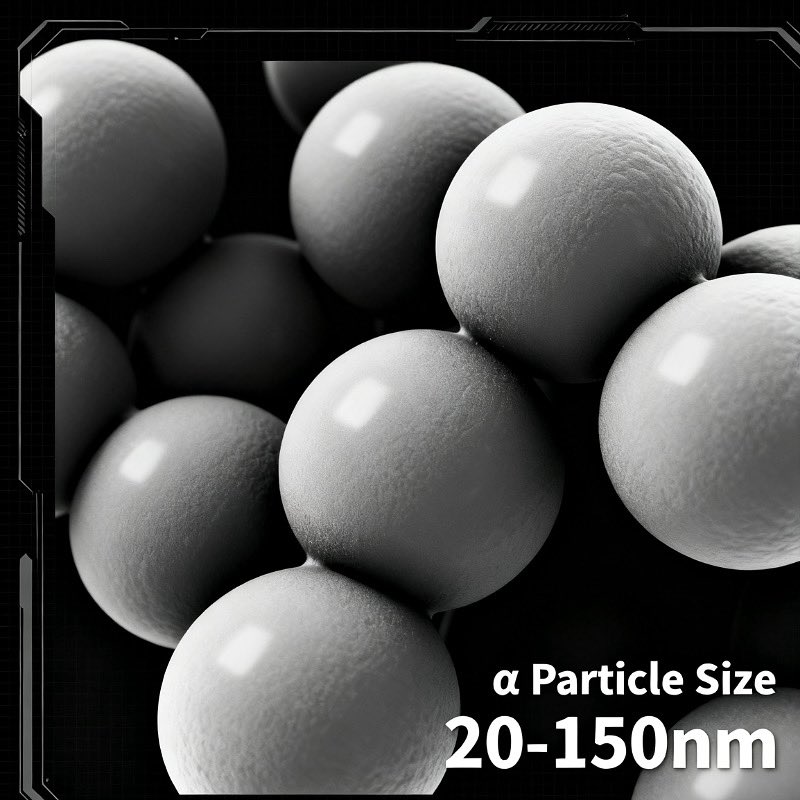 VODEX_Lily's tweet image. 🔬 Micro particles, massive impact! α particles with sizes as small as 20-150nm are making huge strides in nanotech and materials science. These tiny particles are driving innovation and shaping the future! 🚀
#Nanotechnology #Innovation #ScienceExploration #MicroWorld
