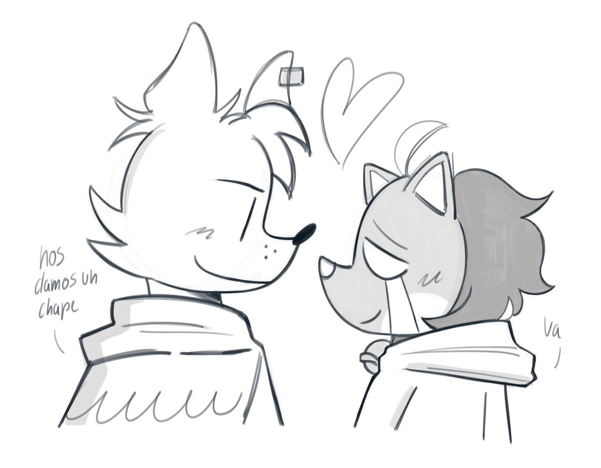 Por si no lo sabian, Jota del <a href="/DogManFest/">Dog Man Fest</a> tiene pareja asi que alejense gatas rompe hogares

Dibujo de mi OC x Jota del Dog Man Fest hecho por <a href="/ciel5489/">bruh</a>