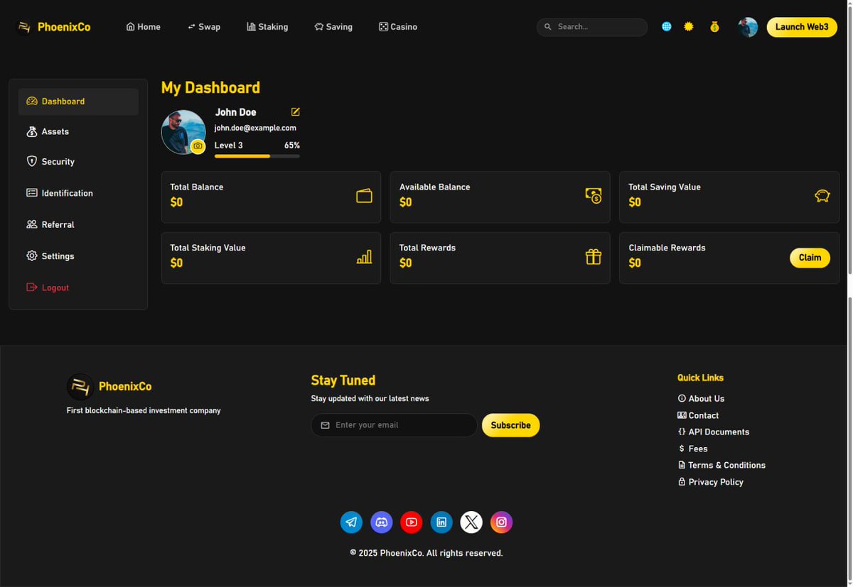 🌇PhoenixCo Platform Update: Exciting Changes Ahead!

💎Our platform is undergoing significant enhancements, bringing you an array of new innovative features and services. 
#5YearXPHX #Uptober