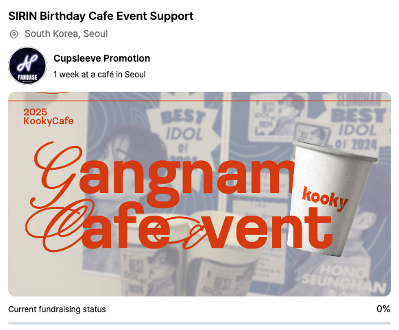kooky__official's tweet photo. 🎉 #SIRIN #시린 Birthday Cafe Event Support  — Now Open!

Cafe Event Funding requested by 
@NOUER_NEWGROUP
 
🔗https://t.co/nWDxgcrWJw

Let’s come together to make this happen! 💝

#KookyStreaming #KookyFunding #GenieStreaming