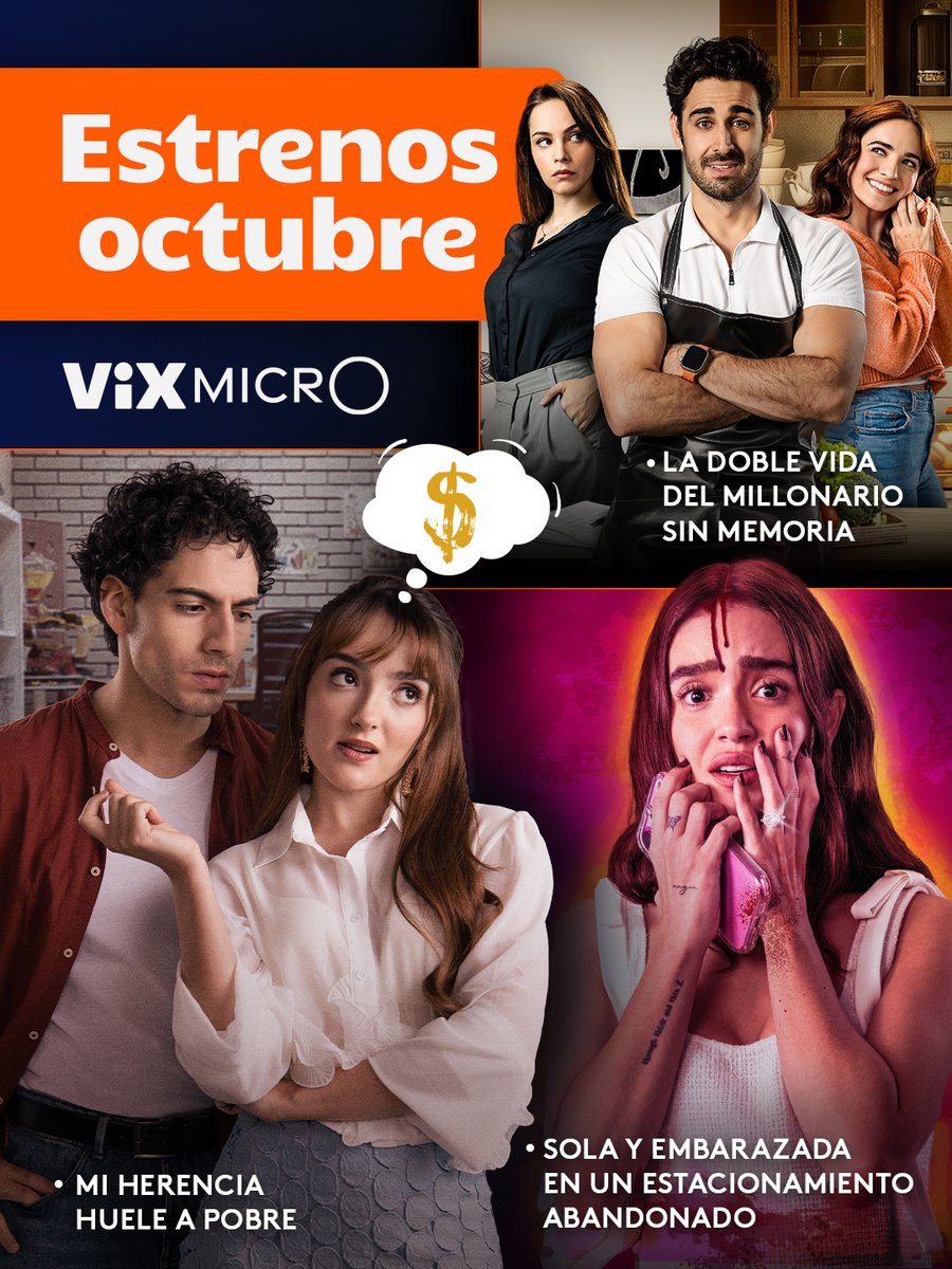 Mira aquí: vix.onelink.me/Z4oU/99f8e4az
Este mes llega cargado de nuevas historias 📆🤩

Algo oscuro despierta en octubre… ViXMicro trae drama, terror y vibes intensas. ¿Te lo pierdes? 📲🔥

Todas estarán disponibles en la app de <a href="/VIX/">ViX</a>  desde tu celular.

#ViXMicrO #MicroOriginal
