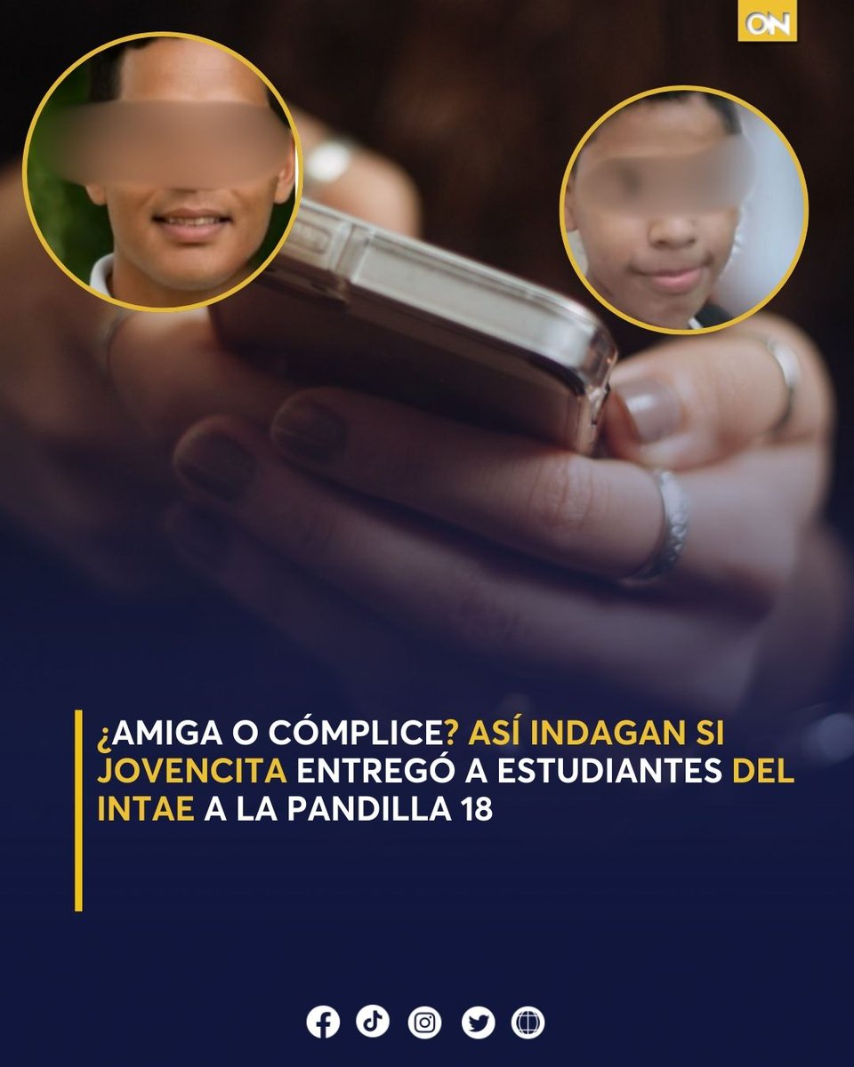 11_Noticias's tweet photo. 🟡| Así investigan las autoridades si la ‘amiga’ tuvo participación en el ataque a estudiantes del Intae y buscan esclarecer su rol.
Todos los detalles aquí.👇
https://t.co/XOjvbyCOzJ
#SanPedroSula #Intae #Seguridad https://t.co/OzOQNWxZSe