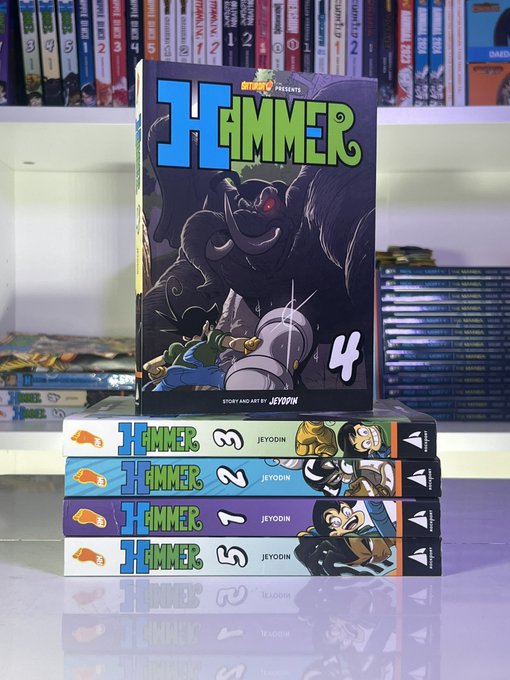 Stud challenges the Jungle King for his stolen bag—&amp; the Kingdom Maps inside. But Brutus won’t give up without an earth-shaking fight. 🐘⚔️
📖 HAMMER Vol.4 by ME <a href="/Saturday_am/">Saturday AM</a>