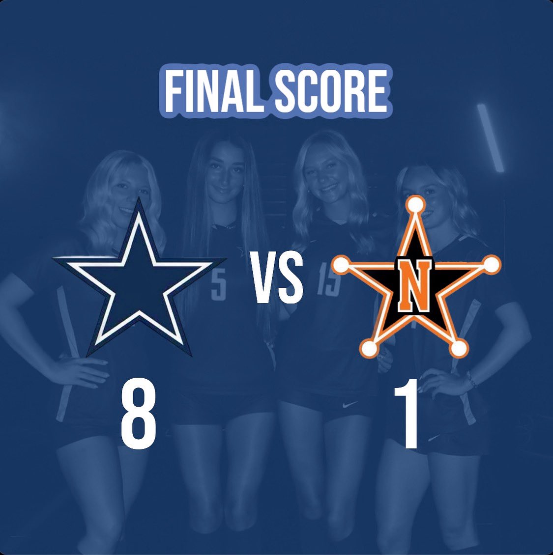 Senior Night score 8-1! Goals from Bertman, Muzzio, Cochran, Jakacki, &amp; DeWitt!!! WE LOVE OUR SENIORS!!! GO BOMBERS