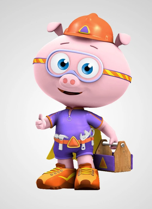 SilentStarySoul's tweet photo. tch...... the calarts style got super why..... typical.... and now there's a black lead too...? they got rid of the ALPHA of the group for the woke...... #SaveAlphaPig #NotMySuperWhy #MyAssItches https://t.co/GH0cWFvttm