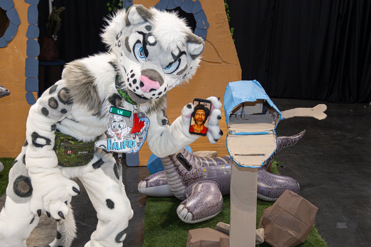 Looks like he got a package