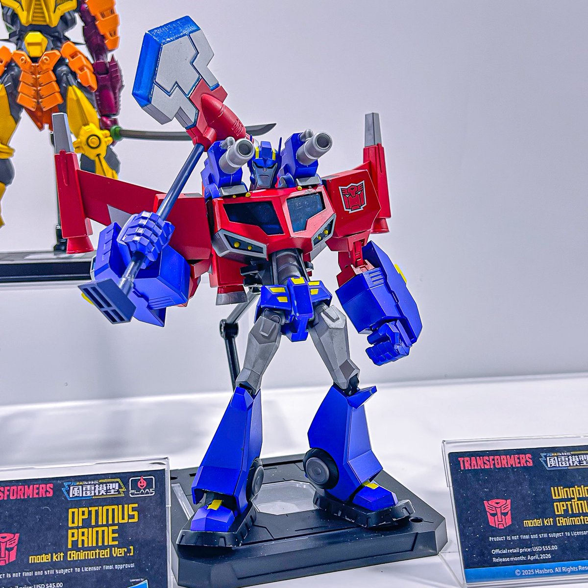 ◤◢◤WF上海2025◢◤◢

#風雷模型 (#FuraiModel)
Wingblade #OptimusPrime 

▼Click here to make a pre-order 
d4toys.com/index.php?rout…

#WF2025上海
#FLAMETOYS
#フレイムトイズ
#Transformers
#TF