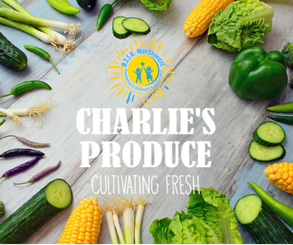 A huge thank you to Charlie’s Produce for being a Silver Sponsor of our ‘Rise Up Against Grief Under the Tuscan Sun’ benefit dinner! Not only did you support as a sponsor, you also generously donated food to make the evening so special. We are so grateful for your partnership!