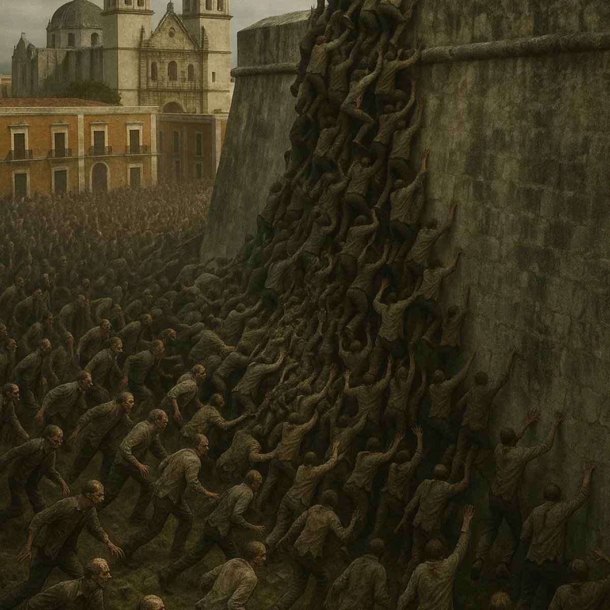 El 4 de octubre se celebra cada año el aniversario de la fundación de la ciudad de Campeche,; fundada en 1540 por Francisco de Montejo "El Mozo" como la villa de San Francisco de Campeche. la ciudad se caracteriza por sus MURALLAS!🤟💀🤟 #Campeche #Campechanidad #campechania