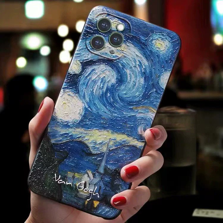 remulia97571's tweet photo. ゴッホやモネの作品が描かれたiPhoneケース。
iPhone17用ケース入荷しました！

『星月夜』『花咲くアーモンドの木の枝』『夜のカフェテラス』
合計17種類をご用意しております。

https://t.co/B5BOpAOBe4 https://t.co/ADGDPrI428