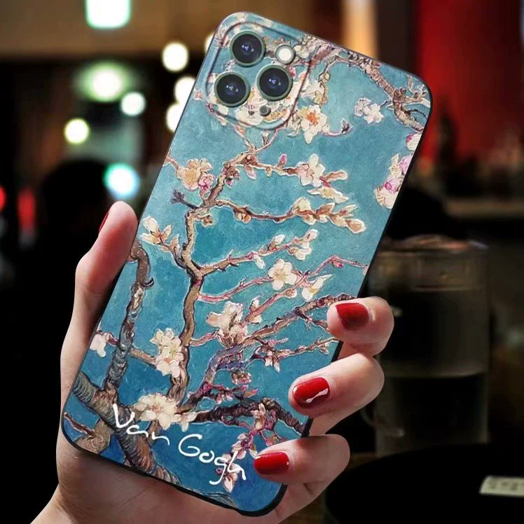 remulia97571's tweet photo. ゴッホやモネの作品が描かれたiPhoneケース。
iPhone17用ケース入荷しました！

『星月夜』『花咲くアーモンドの木の枝』『夜のカフェテラス』
合計17種類をご用意しております。

https://t.co/B5BOpAOBe4 https://t.co/ADGDPrI428