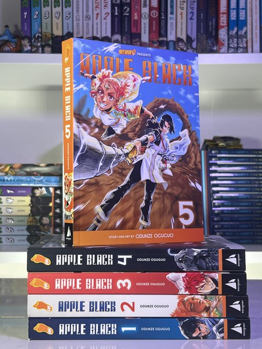 The Rumble Trials begin! With a new wand &amp; a promise not to use his dangerous Arodihs arm, can Sano still win and reach the Nirvana Games? 🍎⚡
📖 APPLE BLACK Vol.5 by <a href="/WhytManga/">WhytManga Odunze</a> <a href="/Saturday_am/">Saturday AM</a>