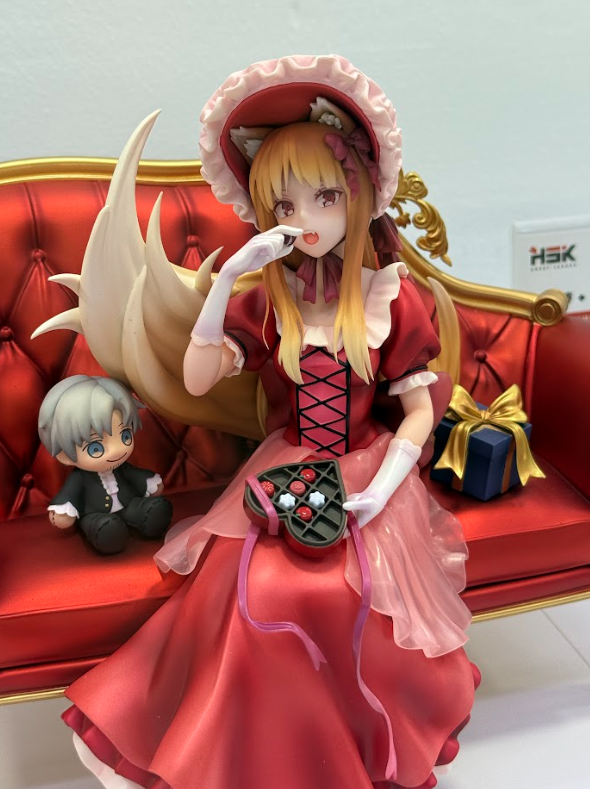 AmiAmi_English's tweet photo. Holo Valentines Ver. from Spice and Wolf by Hobby sakura!!  

#SpiceAndWolf #Holo #WF2025Shanghai #AmiAmiLive https://t.co/lZXb6aZORX