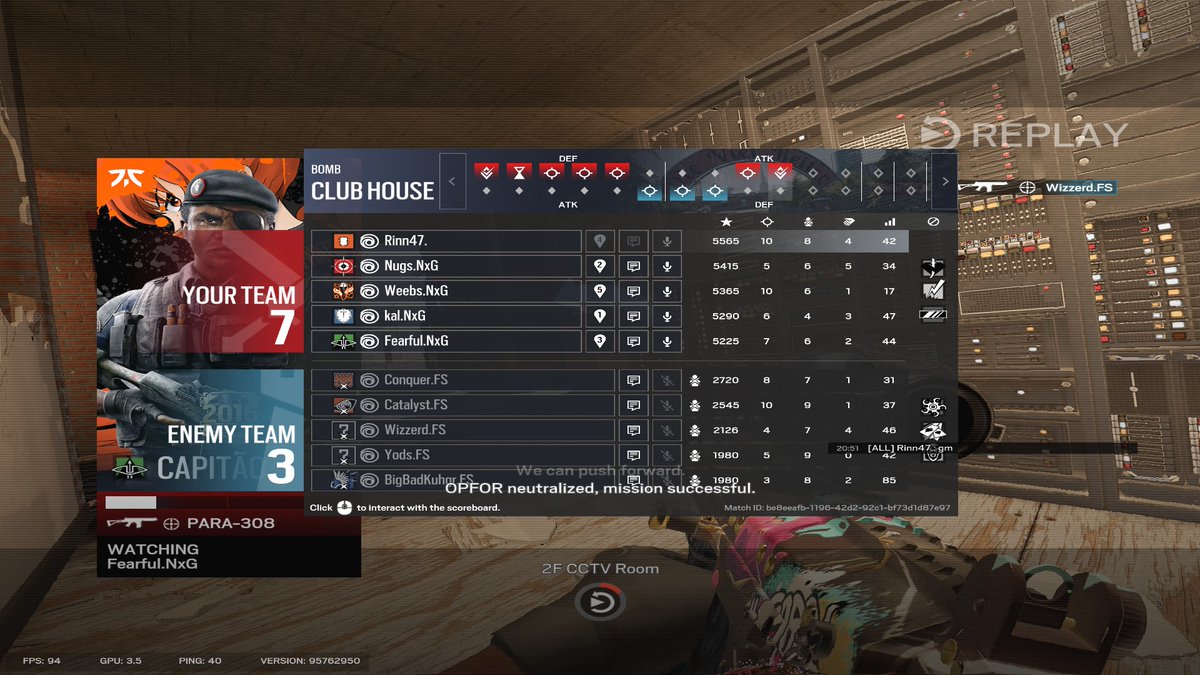 2-0 in our first gameday together. GGs Floatation and ty to <a href="/Rinn_47/">Rinn.00223</a> for subbing

<a href="/NXGEsports_GG/">NXG</a>