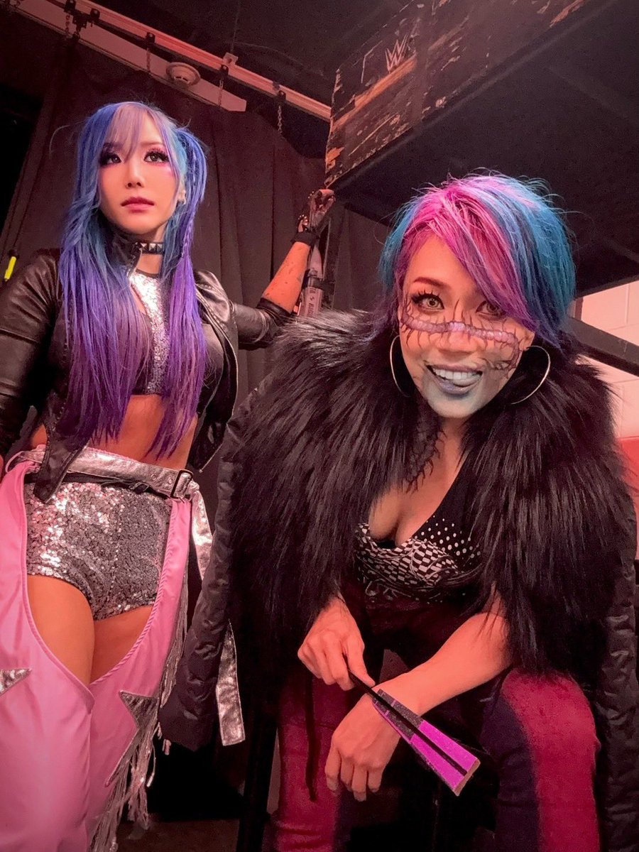 のぉ <a href="/WWEJapan/">WWE Japan</a> さんよ〜、提案があるんやけど
これからうちらの事は伝説のASUKA皇后、Kairi 皇女と呼んでくれへんかのぉ😈