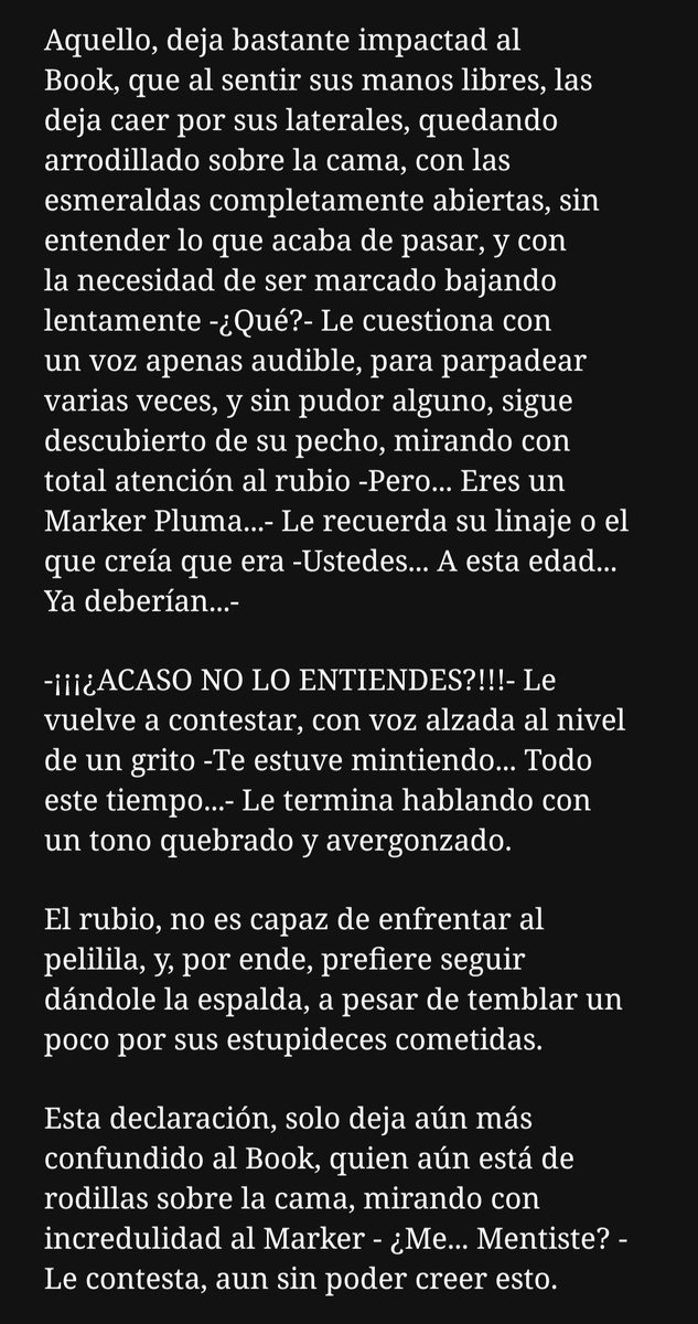 Danny_Ammu's tweet photo. Se ha inaugurado el ShaMuTober2025. 
Pueden dejar sus obras o links de estas en los comentarios.
Y de paso les dejo algunos fragmentos de mi One shot, pueden ir a mi Wattpad AMMUTEIKOKUYUDAINA para leerlo.

#ShaMuTober2025 #Bookverse #FamiliaTerrónDeAzúcar #AMMUTEIKOKUYUDAINA https://t.co/jtHIgHKaVM