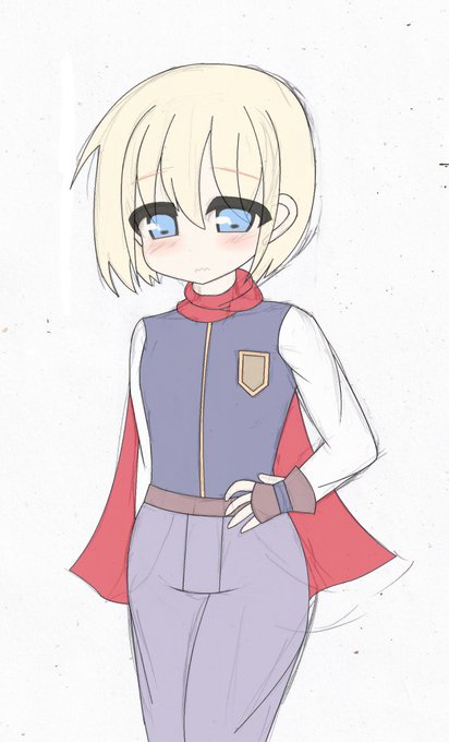 おはようございます～!! Hアニメを制作するのに 相手方は不可欠なので～ ふたなりやおじたん以外の 竿役をデザインをしてるのですが～ めっちゃお尻の穴が 弱そうな感じの勇者様が… イケメンではないですが～ かわいいってことで…