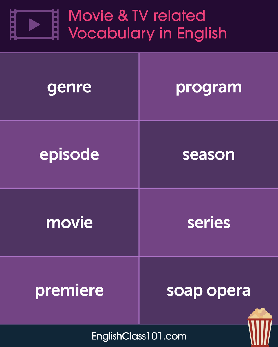 EnglishClass101's tweet image. What's the common entertainment in your country? Comment below! 🥳🎶 PS: Learn English with the best FREE online resources, just click here bit.ly/3VINxTJ

#EnglishWords #Entertainment #SpeakEnglish