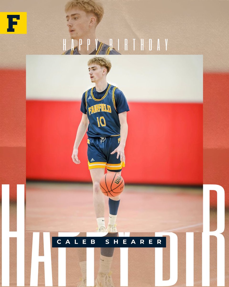 Happy Birthday to Senior Caleb Shearer!