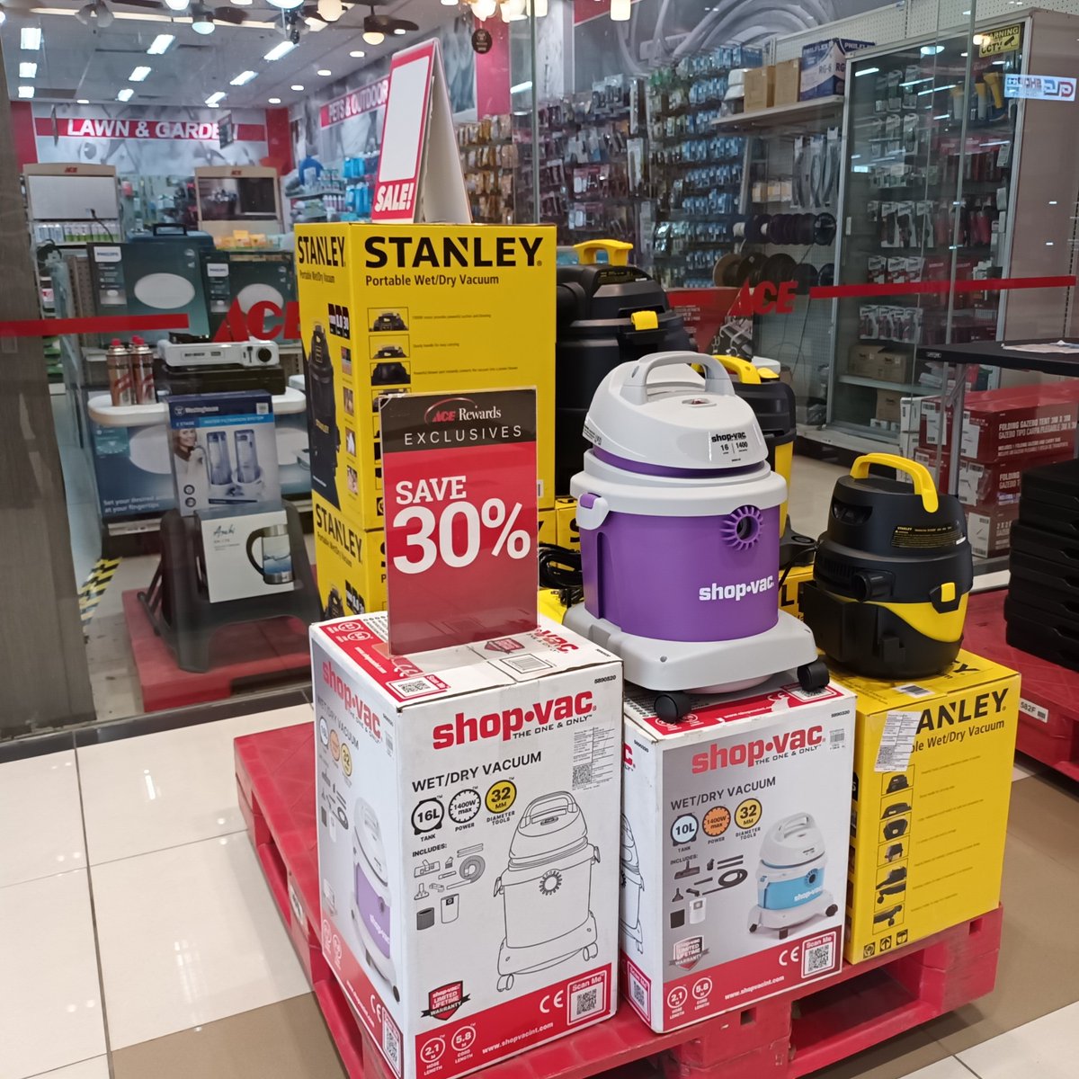 CityMallPh's tweet image. Turn your house into a home with a quick trip to Ace Hardware in CityMall! Find everything you need to bring your projects to life ⚡🔦💡

#CityMallPH #AceHardware