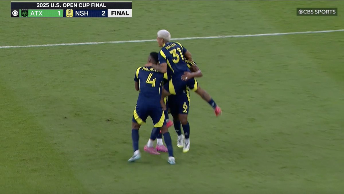 🏆 NASHVILLE SC HAVE WON THE 2025 U.S. OPEN CUP!

It's their first trophy in club history.