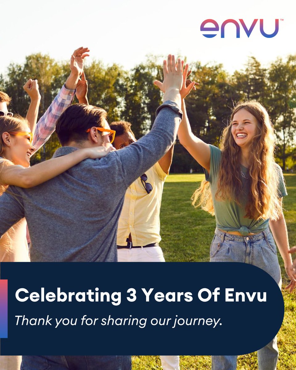 Today we celebrate 3 years of Envu!🎉 
Here’s to the journey so far, and to the many years ahead as we continue to 
Be A Force With Nature. #Envu #Anniversary #BeAForceWithNature
