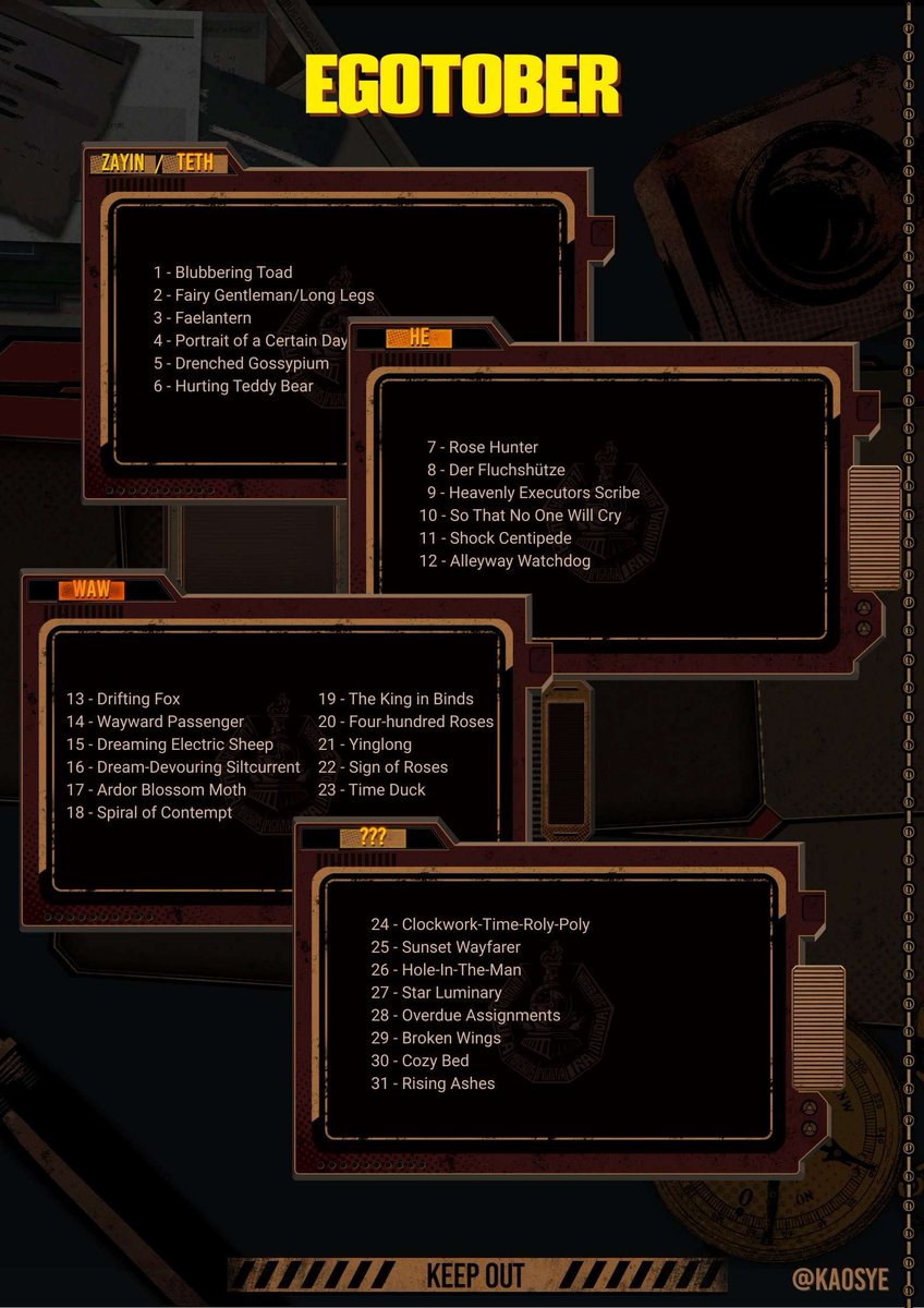 Decided to go ahead and do this Egotober thing since it's been a while that I post anything here so HI! Have a sad girl.