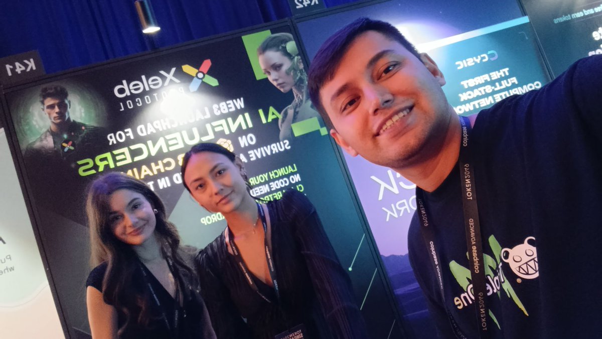 Btrader10's tweet image. #xelebprotocol #MakebyXeleb #TOKEN2049Singapore