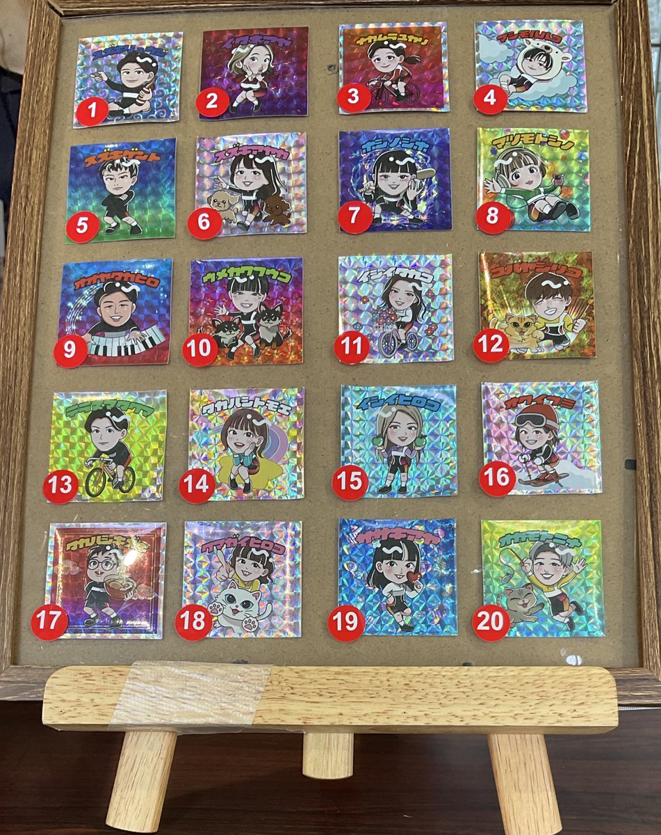 JPCUガールズ競輪キーホルダー 5種 6個セット JPCUガールズ競輪