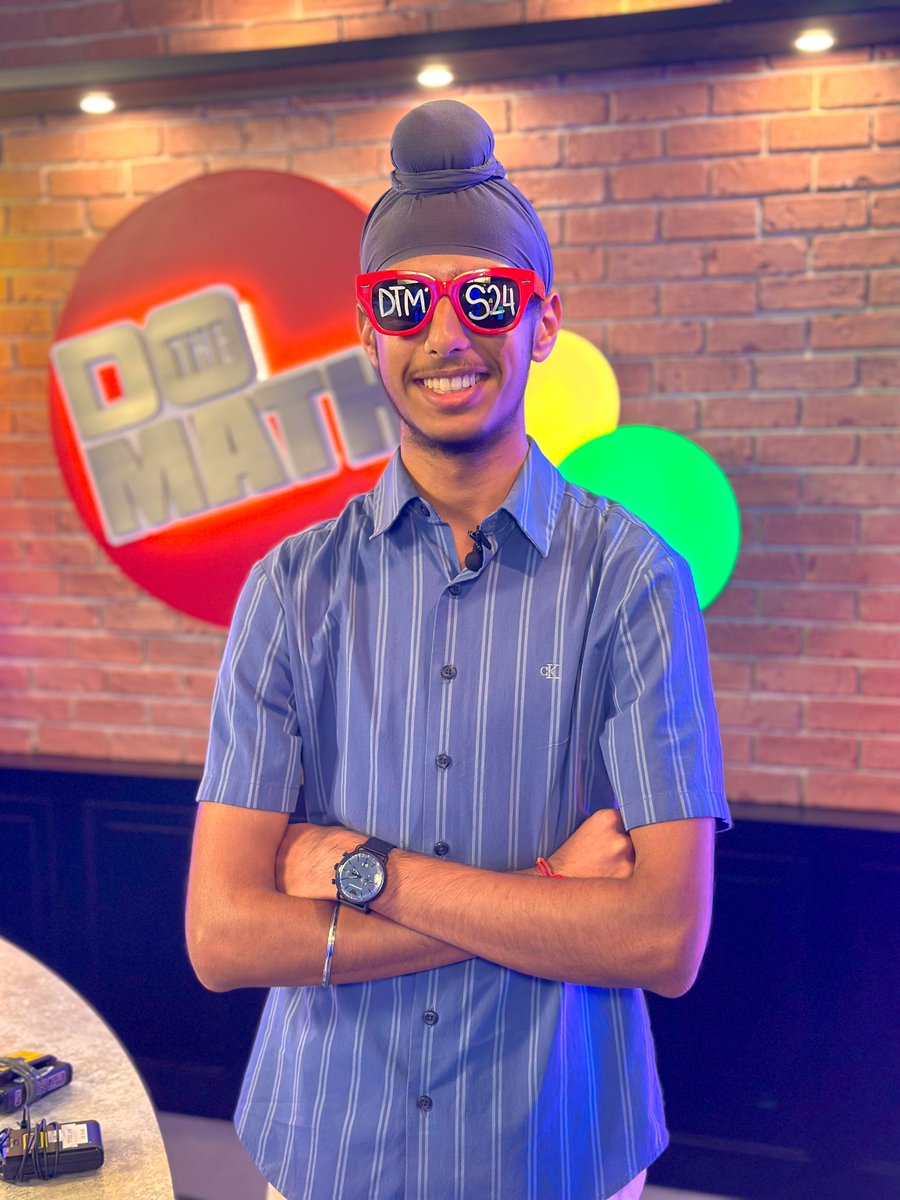 Iman, a 10th grade student, from Stockdale High joined us in the studio to work on some excellent math problems on Tuesday. You can check out his episode here: youtu.be/foBSlz5RLM0