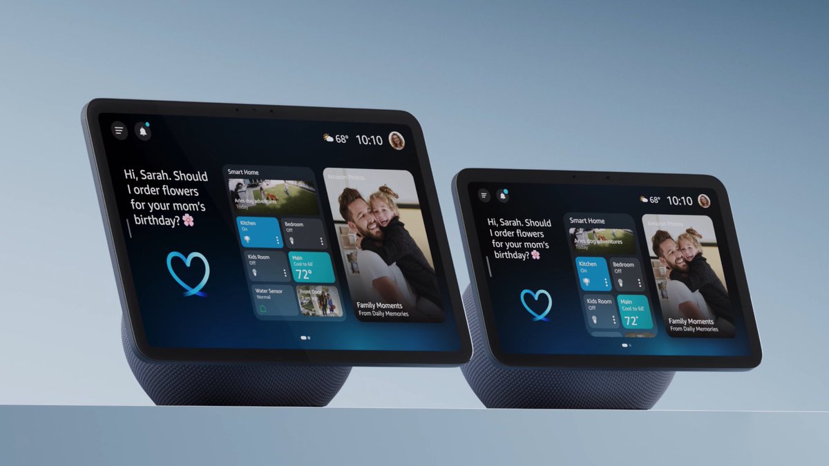 TechWAaron's tweet image. Amazon’s product launch event yesterday unveiled a slate of new products! 😎
- Introducing the Echo Dot Max
- A fresh Echo Studio
- The Echo Show 8
- The Echo Show 11
Plus, Alexa has been upgraded to Alexa+ with AI capabilities for more context-aware conversations.