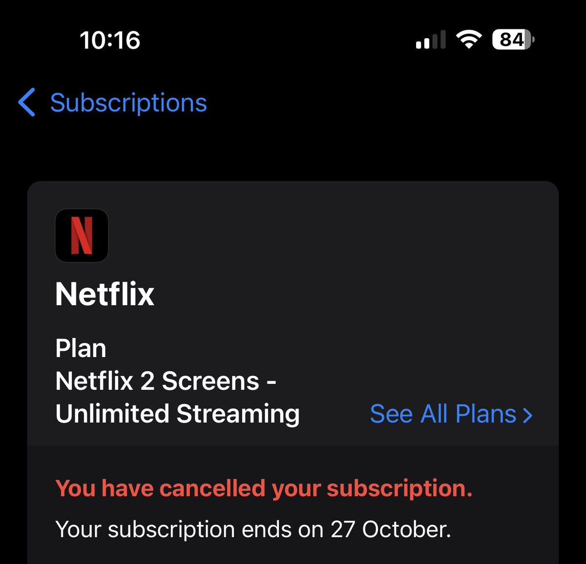 Just canceled <a href="/netflix/">Netflix</a> 

Can’t be putting up with their woke ideology no more.