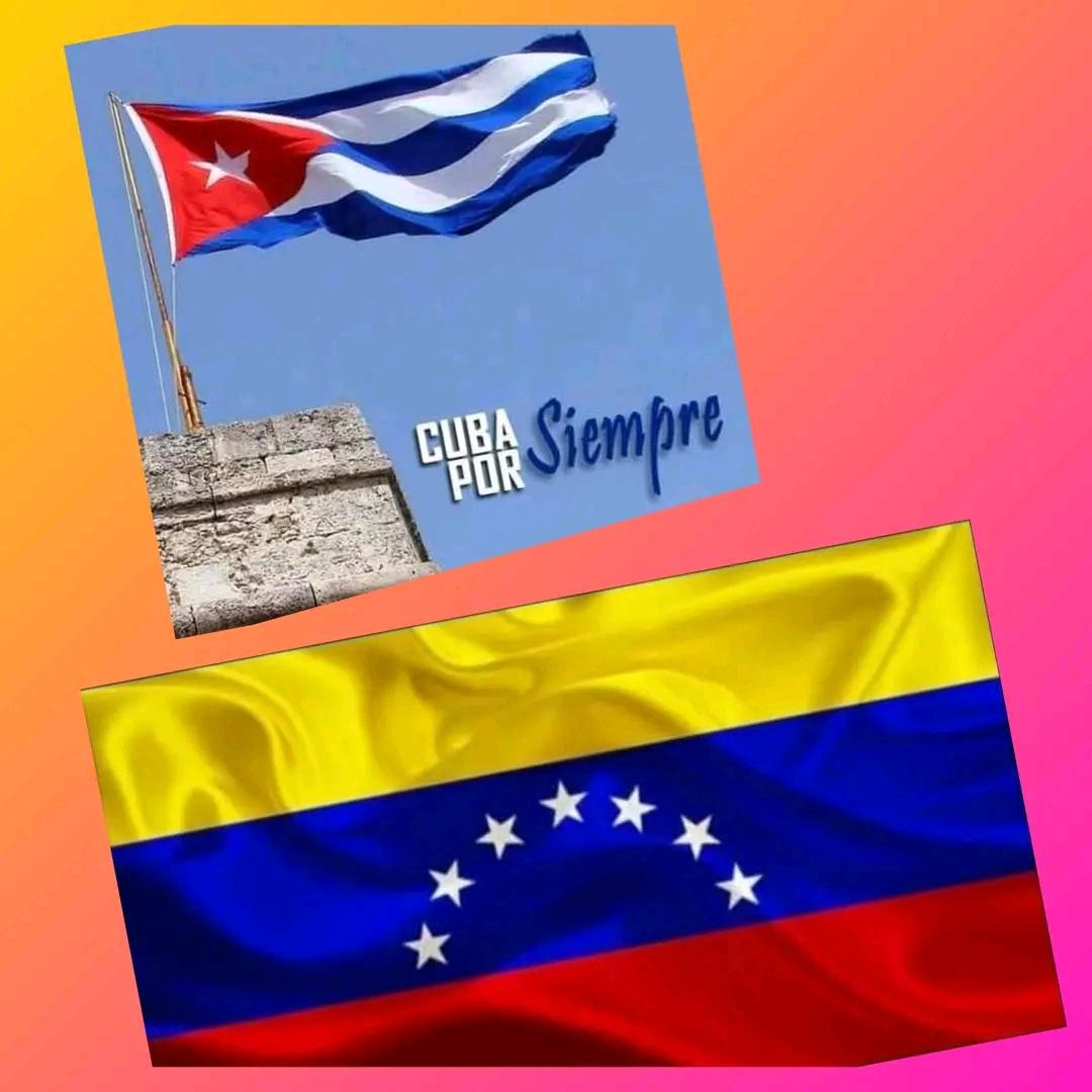 Venezuela no está sola ¡ El pueblo de Cuba está con ella !! #CubaconVenezuela   @DPEVillaClara  @DMESantaClara  <a href="/CubaMined/">MINED</a>