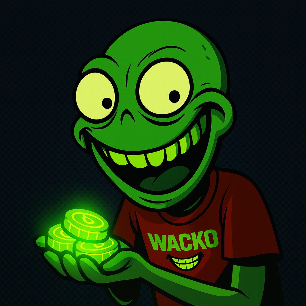 Me buying $WACKO at 3AM because Wacko told me to 🫠