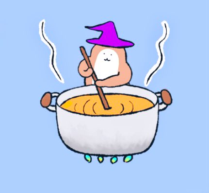 「ハロウィンのLINEスタンプ、8個しかないのですが、今の私がひとつのテーマに無理」|bubuchiyoのイラスト