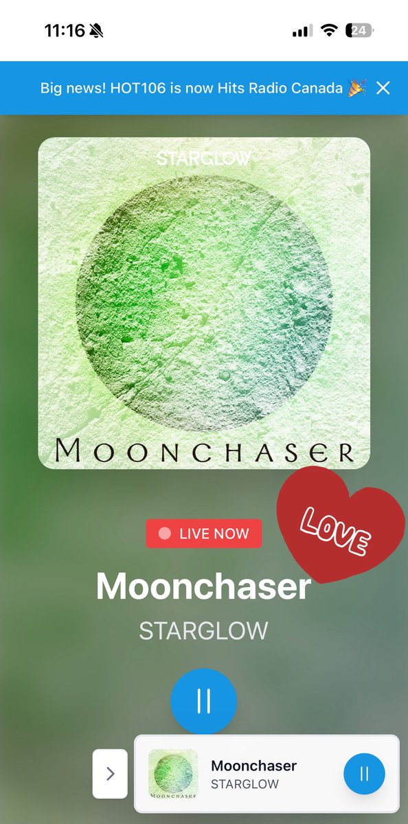 suzunone_piece's tweet photo. 🇨🇦📻@HitsRadioCanada
WOW😳🥰
Thank you for playing♬
I had a happy time😍
#GlobalPopFrenzy
#STARGLOW #SG_Moonchaser
#BMSGSKY
STARGLOWのMoonchaser https://t.co/CJRBxPFUJd
BMSG SKYのSwan's War (feat. SKY-HI, BE:FIRST, MAZZEL, REIKO & RUI) https://t.co/Ht4nYSCCvN https://t.co/5ApbHaH1JM