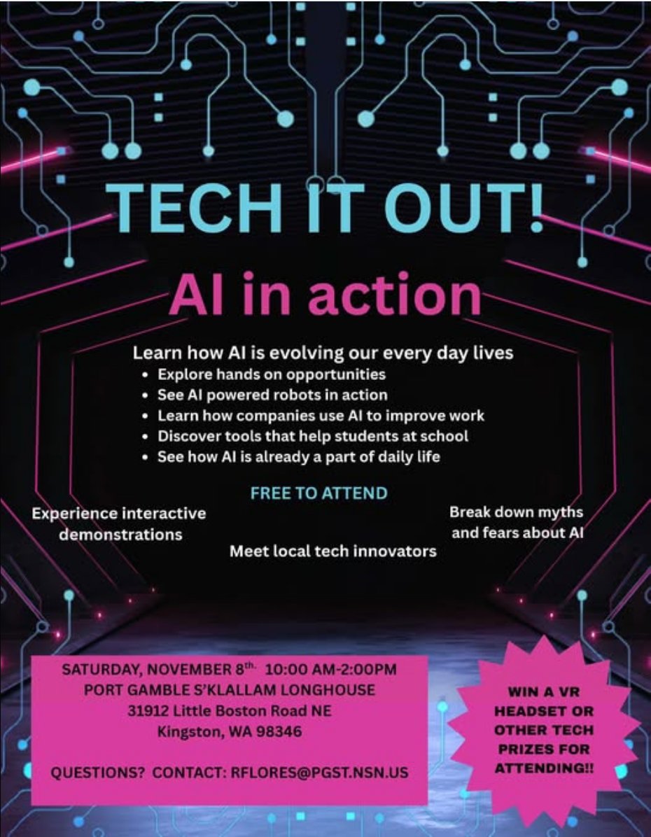 WSoundCoderDojo's tweet image. FINAL REMINDER - OCTOBER 4: Join us for more coding, snacks, and fun! 🫵🥳😎 - mailchi.mp/b033f6737bba/f…