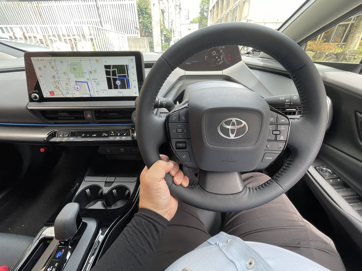 koncho41's tweet image. おはこんにちは。
これから岡崎市の山の中の #現調 に行ってきます。
#プリウスPHV 
#ご安全に