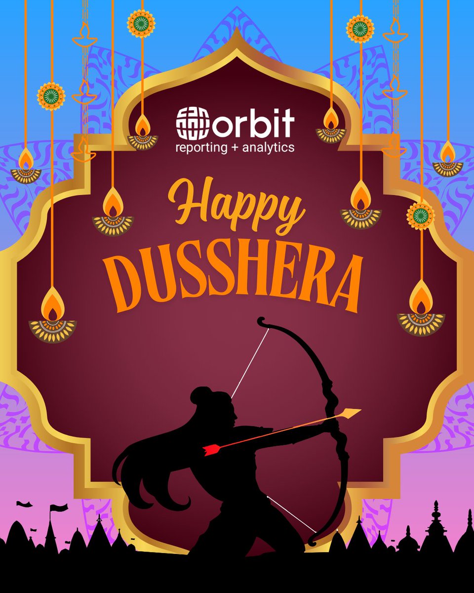 OrbitAnalytics's tweet image. Wishing you and your loved ones a very Happy Dussehra! May this festive season bring joy, prosperity, new beginnings, and inspire us to embrace positivity and growth in all that we do.
#orbitanalytics #dussehra #indianfestival
