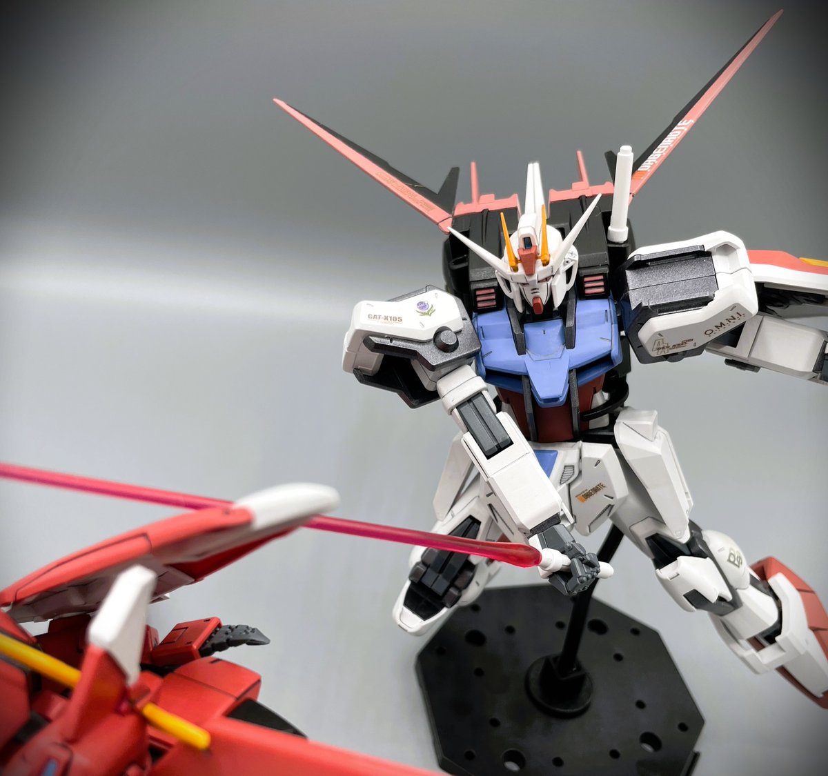 CAMPLABASE's tweet image. 【旧】エールストライクガンダム【1/100】
#ストライク #キラ・ヤマト #ガンプラ #GUNSTA #ガンスタ #筆塗り #ストライクの日 #旧キット
GUNSTAにて投稿中！！見て下さいヾ(≧▽≦)ﾉ✨✨
