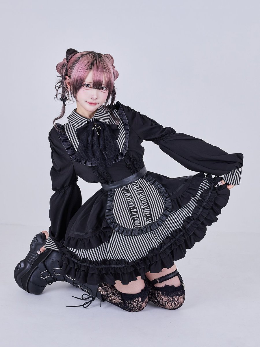 ❤︎𝐒𝐎𝐋𝐃 𝐎𝐔𝐓❤︎ IMVAL / Gothic Maid Dress ご好評につき
