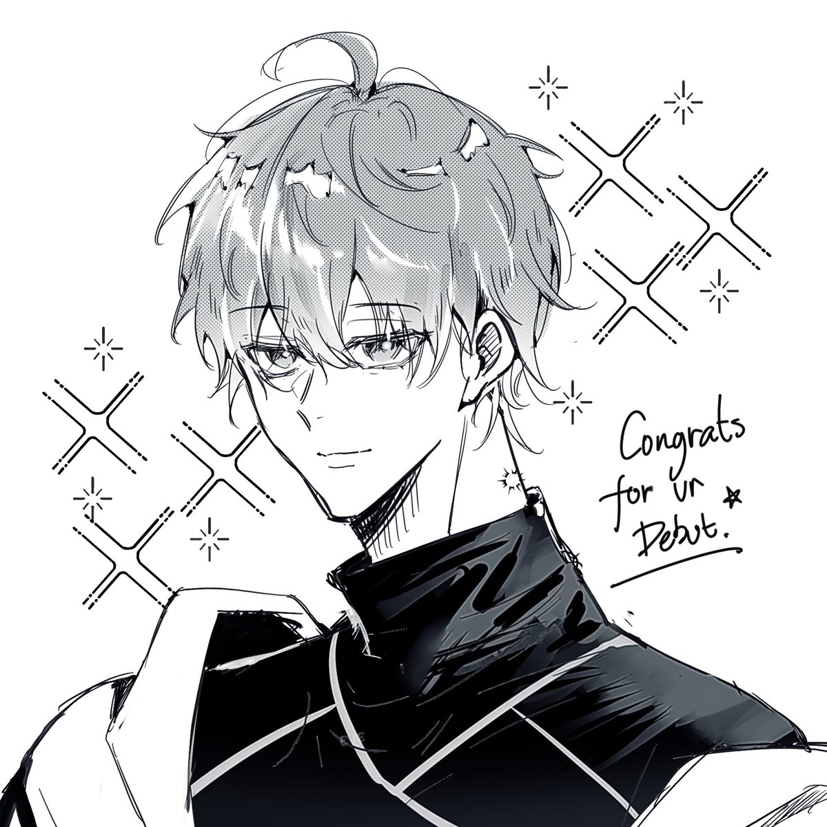 TrisFushimi's tweet photo. morningggg, jangan lupa bangun untuk cuci muka โจ
๐จ: gift from eve/shien
#trisketch https://t.co/zKyyiSPPiC