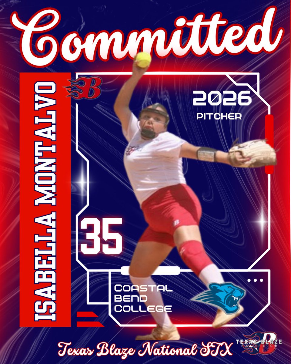 I am super excited and grateful to announce that I will be continuing my academic and athletic career at Coastal Bend College! 

This is just the beginning. 
Go Cougars! 🐾🩵🩵