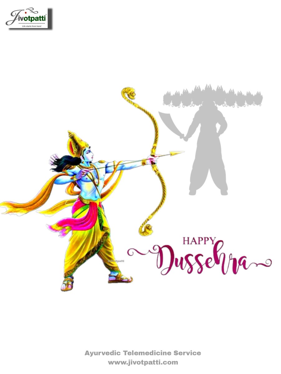 Jivotpatti's tweet photo. #HappyDussehra 
May we all win our own evils! https://t.co/3Sc8dEFvYp