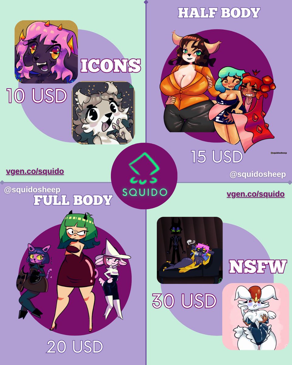 Squido🐏🖤 VGEN tweet media